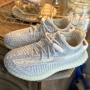 White & Grey Yeezys